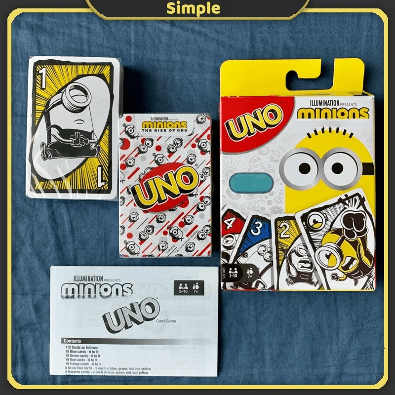 Jeu de Cartes - UNOGames™- Minions