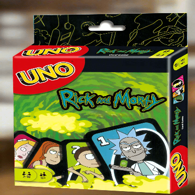 Jeu de Cartes - UNOGames™- Rick And Morty