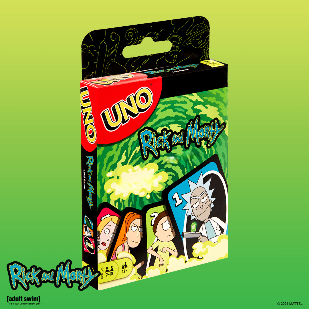 Jeu de Cartes - UNOGames™- Rick And Morty