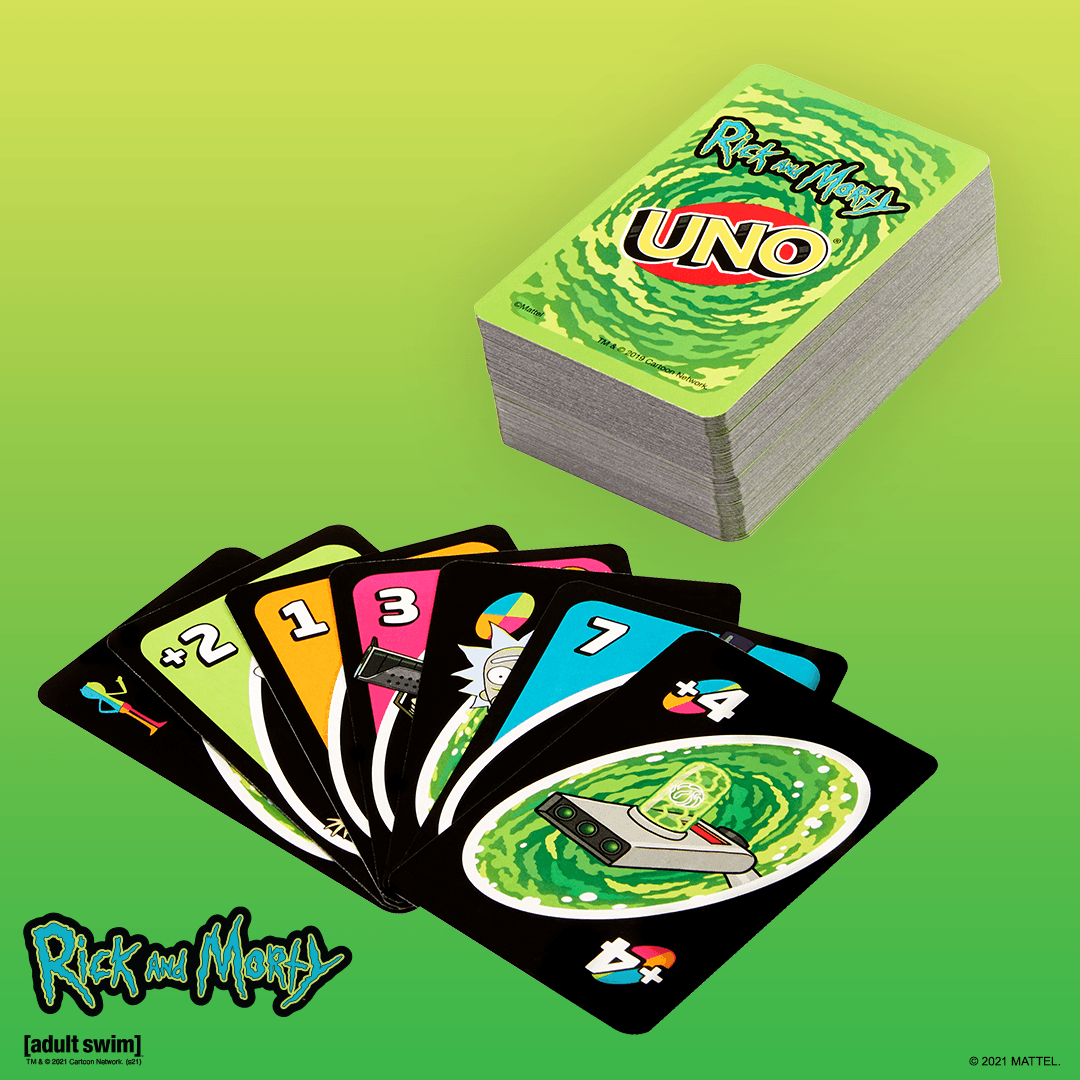 Jeu de Cartes - UNOGames™- Rick And Morty