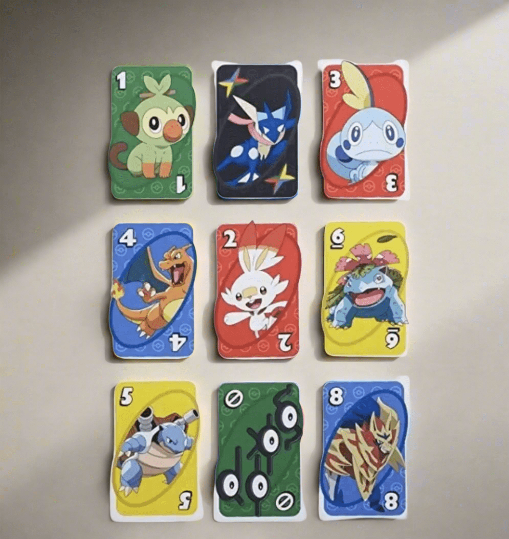 Jeu de Cartes - UNOGames™- Pokemon